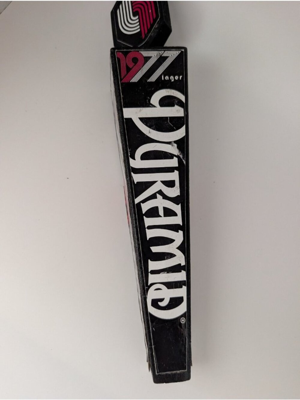 Pyramid 1977 Lager Beer Tap Handle Portland Trail Blazers NBA Bar Decor - Picture 5 of 8